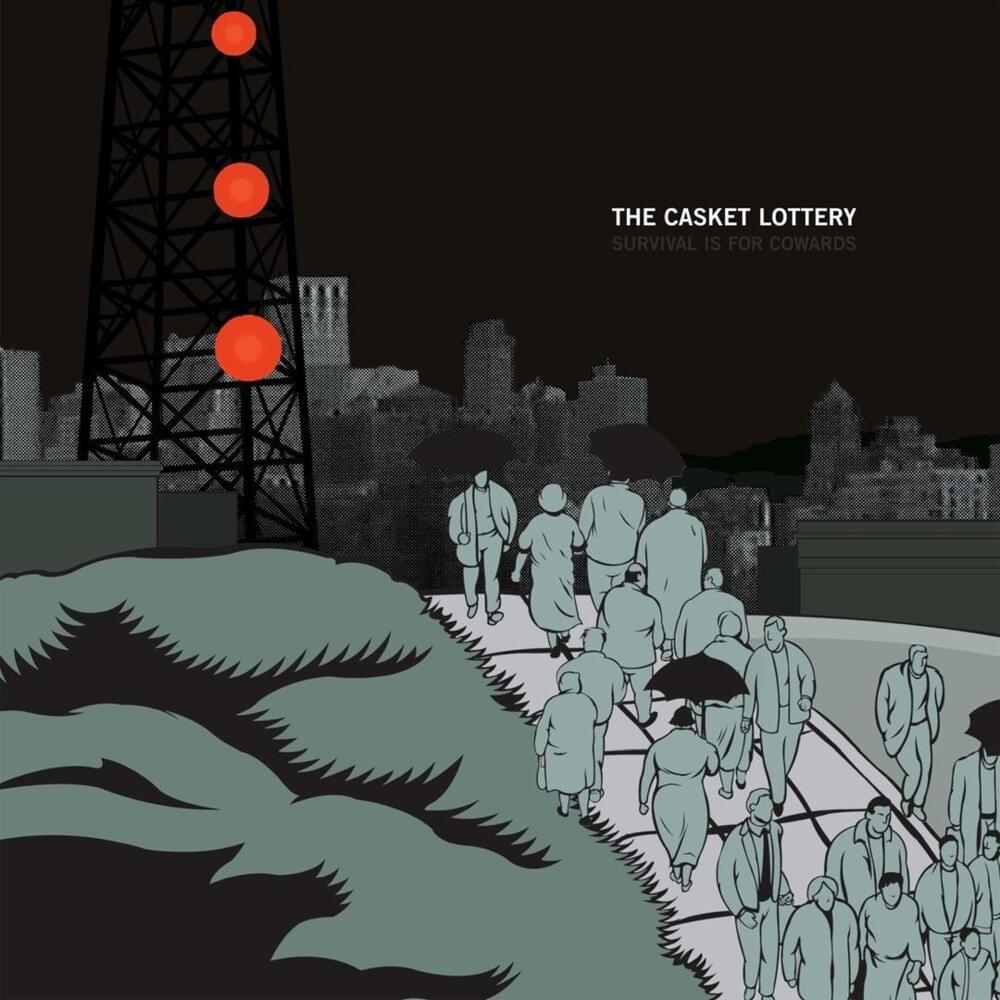 The Casket Lottery Survival Is For Cowards cover artwork