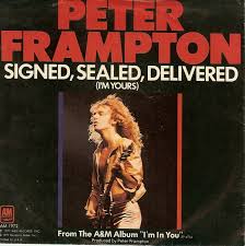 Peter Frampton — Signed, Sealed, Delivered (I&#039;m Yours) cover artwork