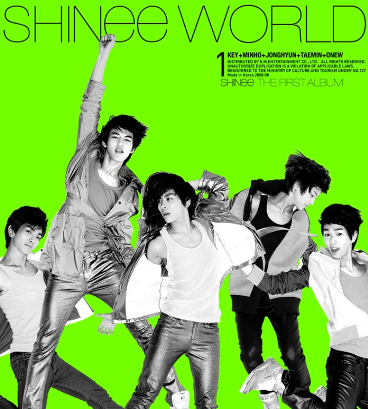 SHINee The SHINee World cover artwork