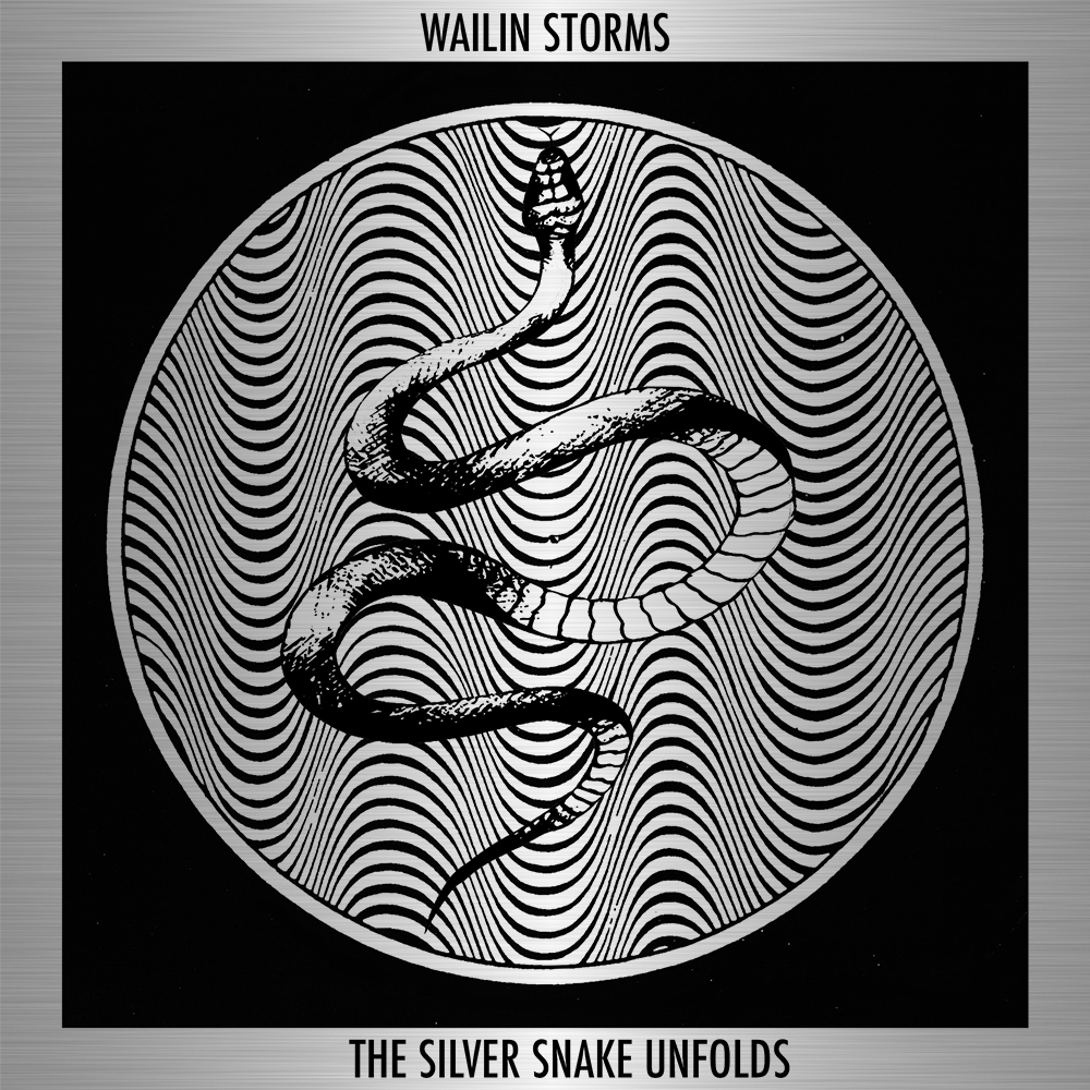 Wailin&#039; Storms The Silver Snake Unfolds cover artwork