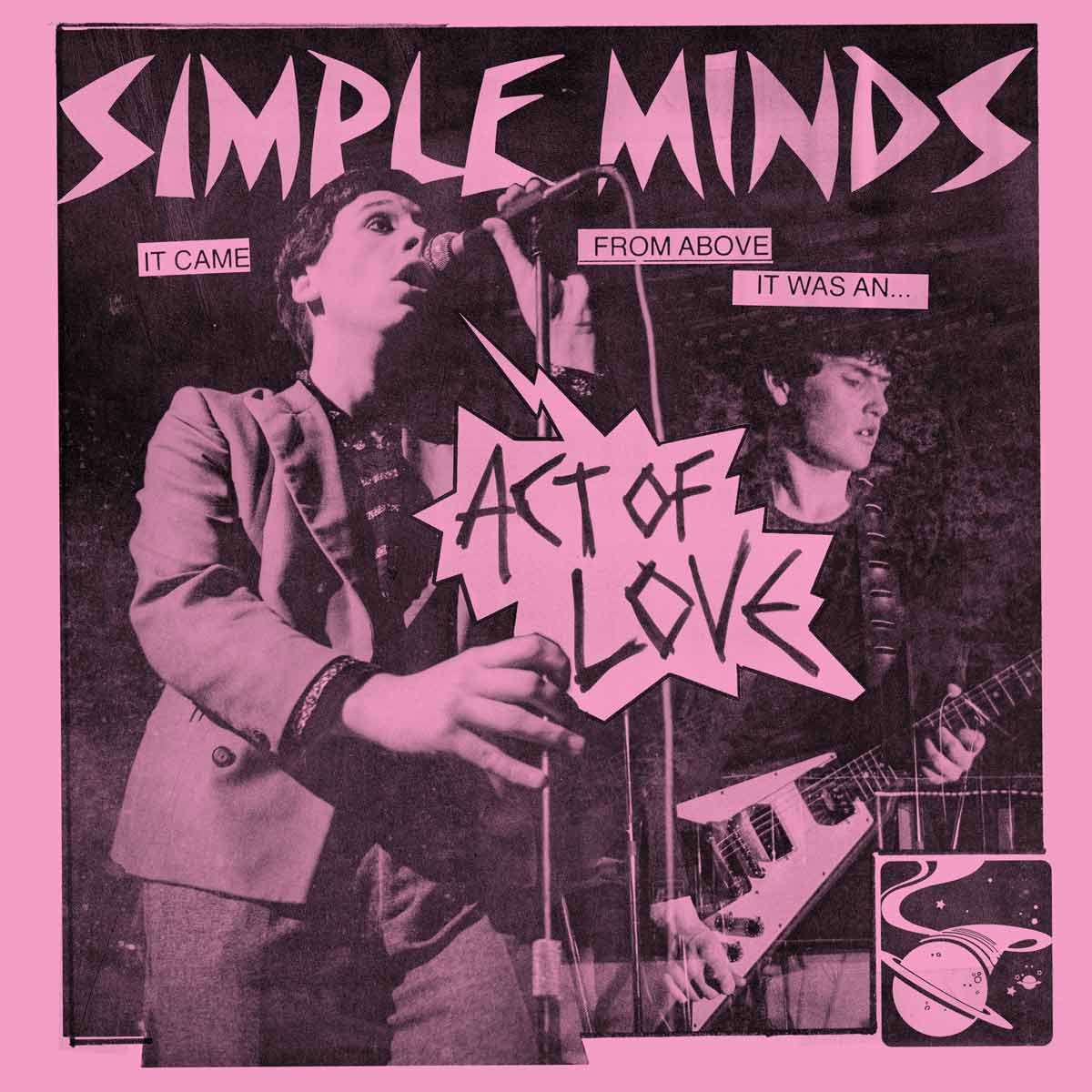 Simple Minds — Act Of Love cover artwork