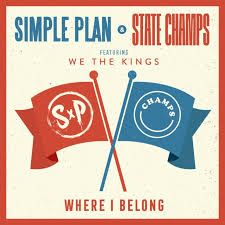 Simple Plan & State Champs ft. featuring We the Kings Where I Belong cover artwork