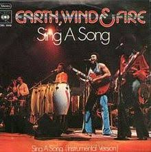 Earth, Wind &amp; Fire Sing a Song cover artwork