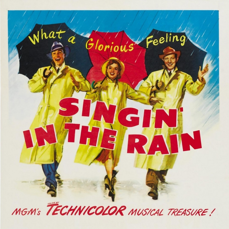 Gene Kelly Singing In The Rain cover artwork