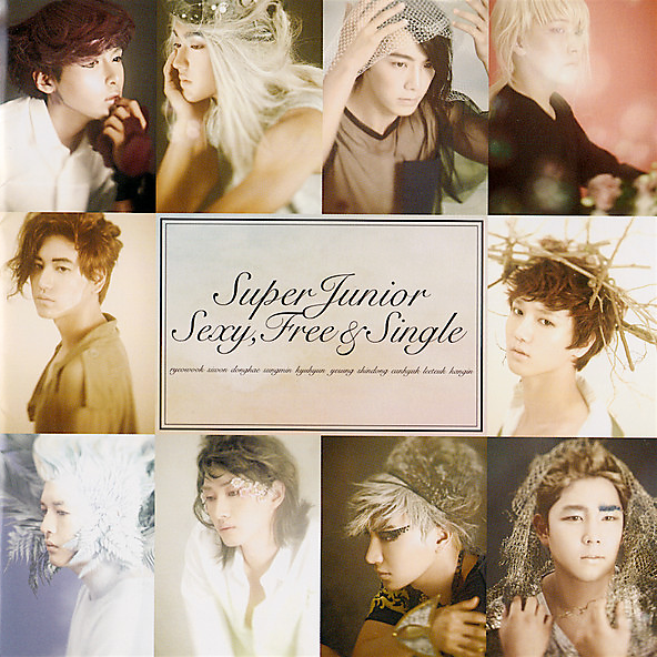 Super Junior Sexy, Free &amp; Single cover artwork