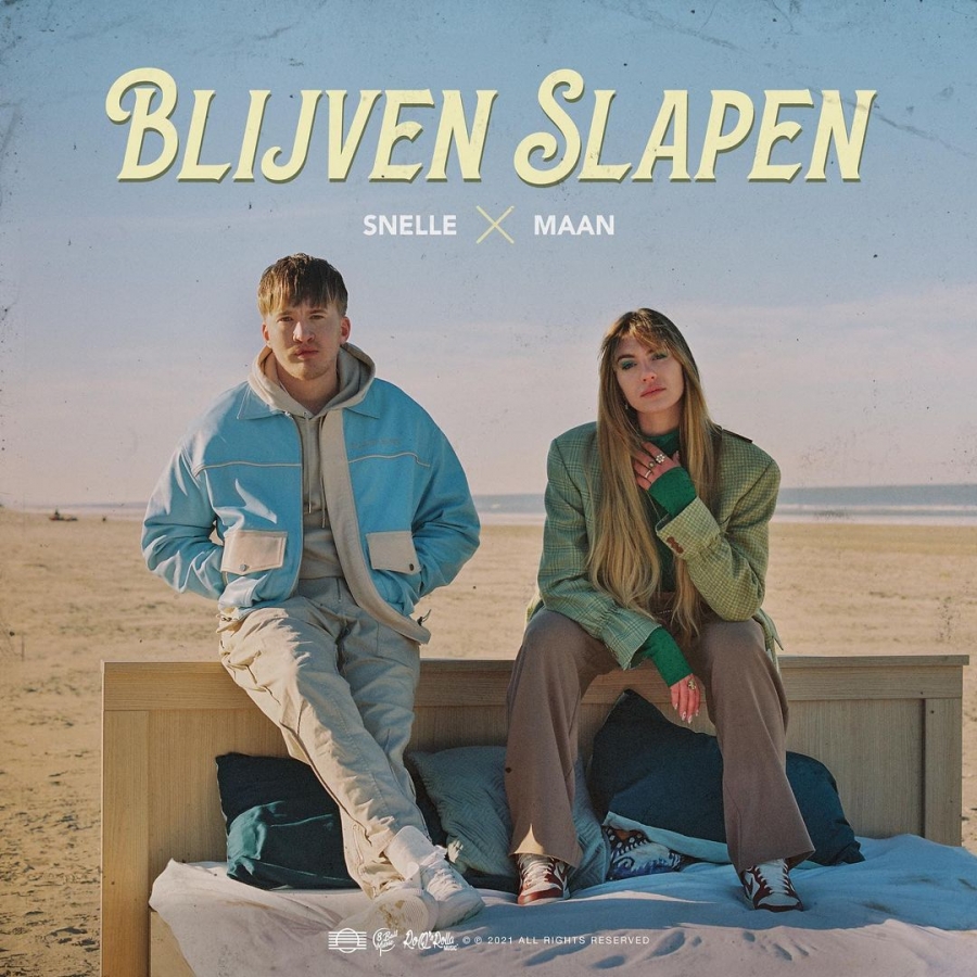 Snelle & Maan — Blijven Slapen cover artwork