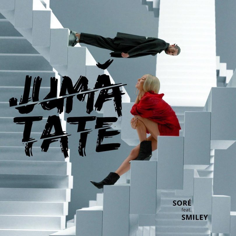 Soré featuring Smiley — Jumatate cover artwork
