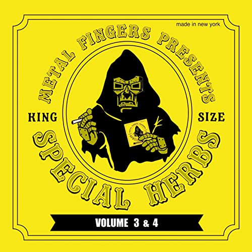 MF DOOM Special Herbs Vol. 3 &amp; 4 cover artwork