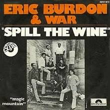 Eric Burdon & War Spill the Wine cover artwork