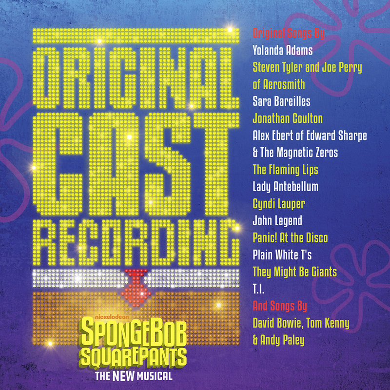 Original Cast of SpongeBob SquarePants, The New Musical featuring Ethan Slater, Danny Skinner, & Lilli Cooper — Hero Is My Middle Name cover artwork