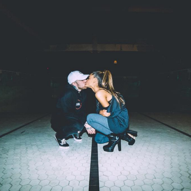 Mac Miller & Ariana Grande — Talk To Me cover artwork