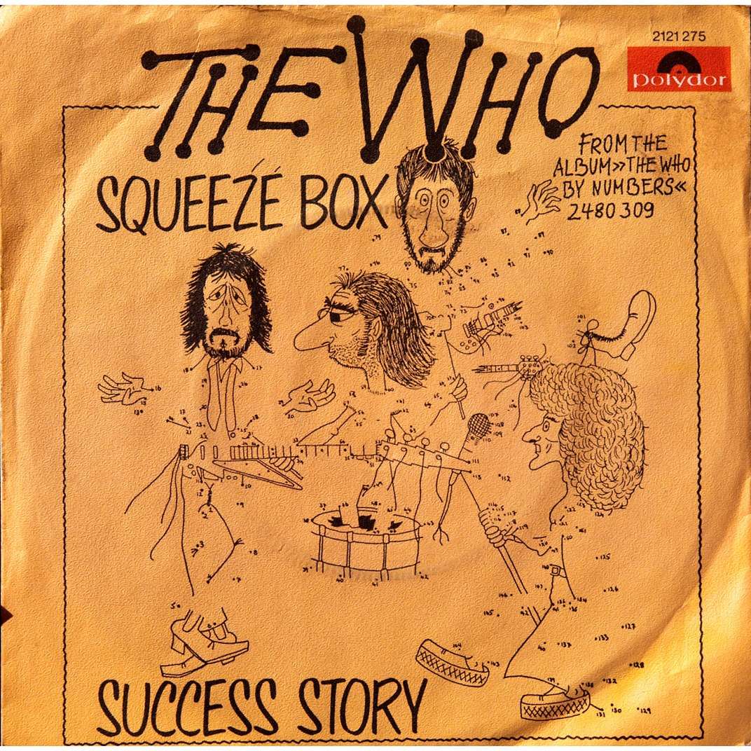 The Who — Squeeze Box cover artwork