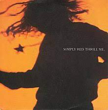 Simply Red Thrill Me cover artwork