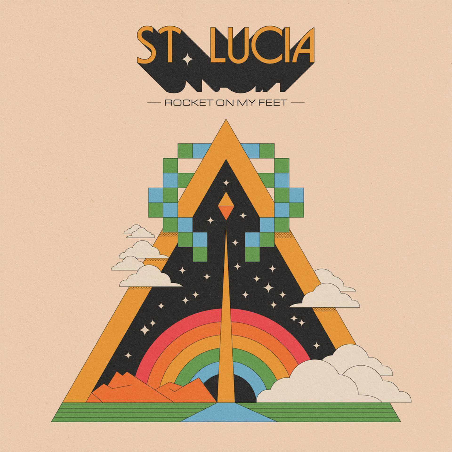 St. Lucia — Rocket On My Feet cover artwork