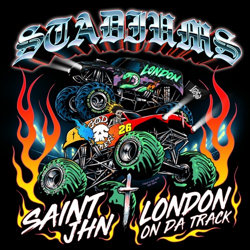 SAINt JHN & London On Da Track Stadiums cover artwork