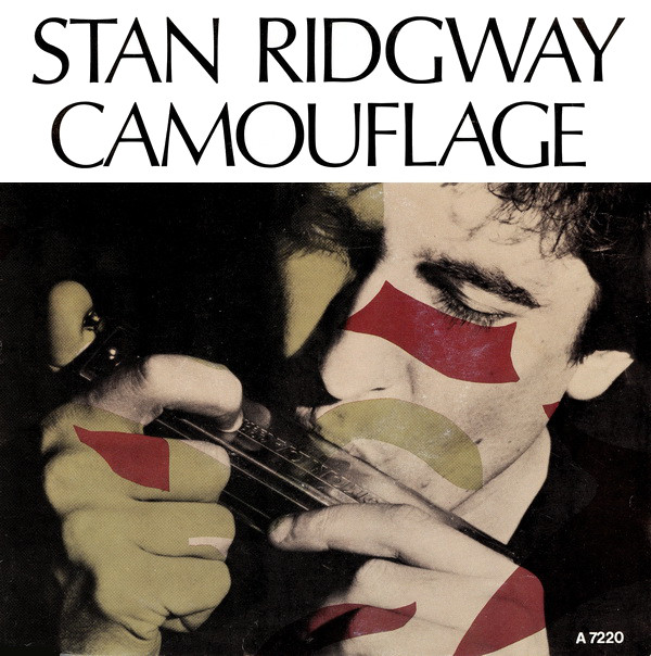 Stan Ridgway Camouflage cover artwork