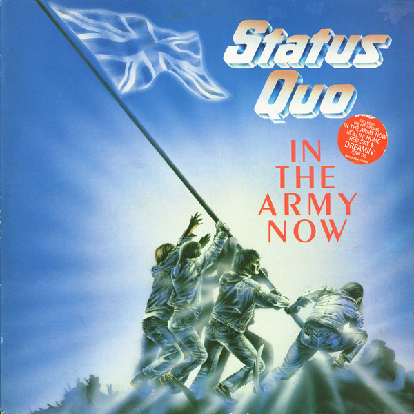 Status Quo In the Army Now cover artwork