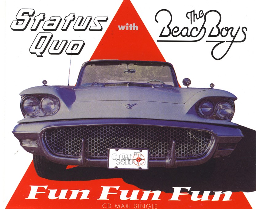 Status Quo & The Beach Boys Fun, Fun, Fun cover artwork