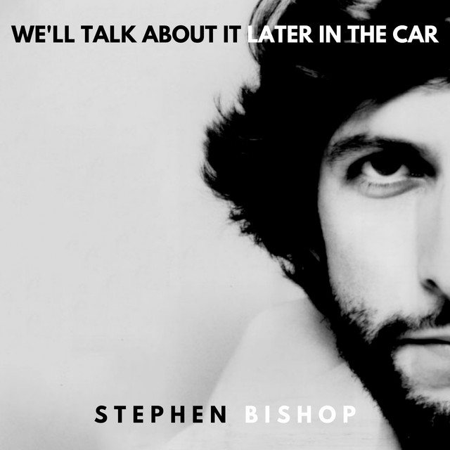 Stephen Bishop We&#039;ll Talk About It Later In The Car cover artwork