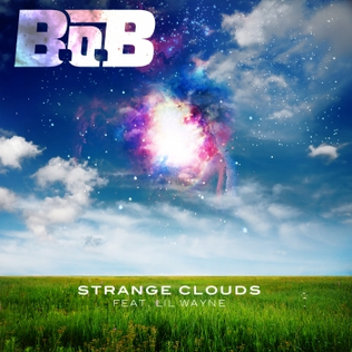 B.o.B ft. featuring Lil Wayne Strange Clouds cover artwork