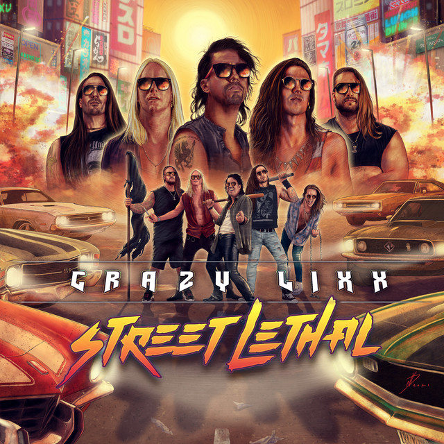 Crazy LIxx — Rise Above cover artwork