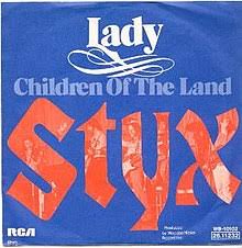 Styx — Lady cover artwork