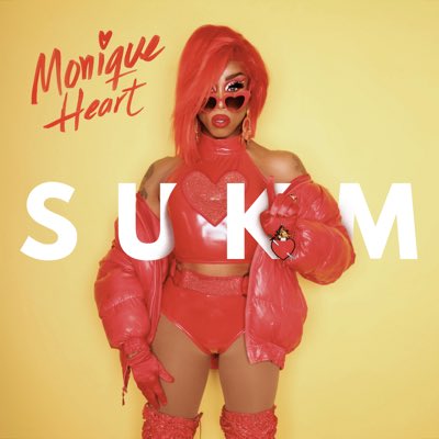 Monique Heart — SUKM (Kiss Me) cover artwork