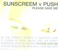Sunscreem & Push — Please Save Me cover artwork