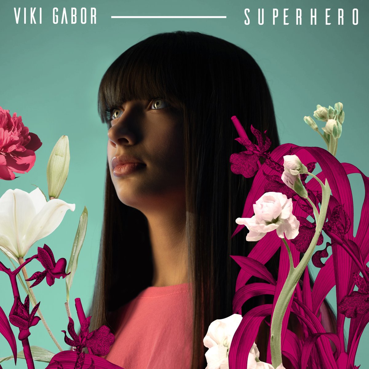 Viki Gabor — Superhero (English Version) cover artwork