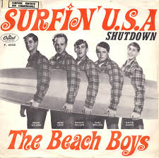 The Beach Boys Surfin&#039; U.S.A. cover artwork