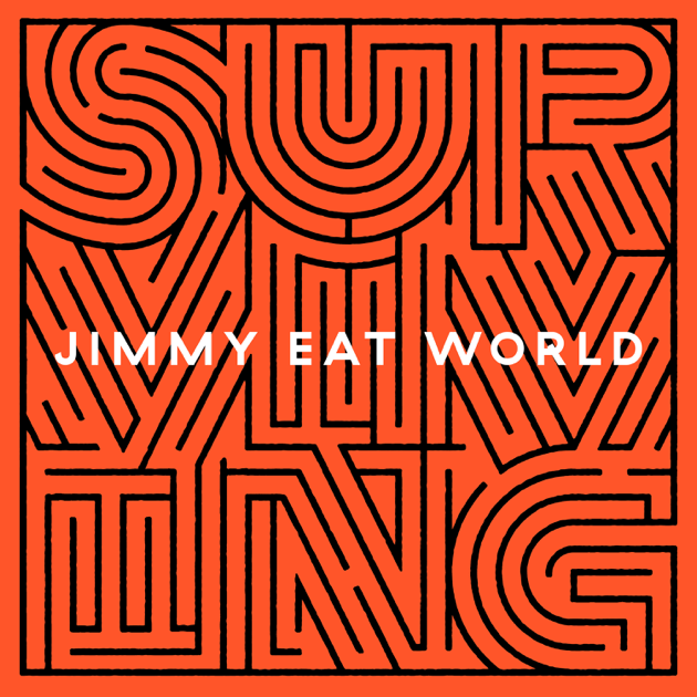 Jimmy Eat World Surviving cover artwork