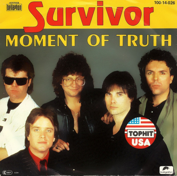 Survivor Moment of Truth cover artwork