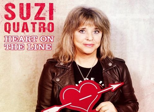 Suzi Quatro Heart On The Line cover artwork