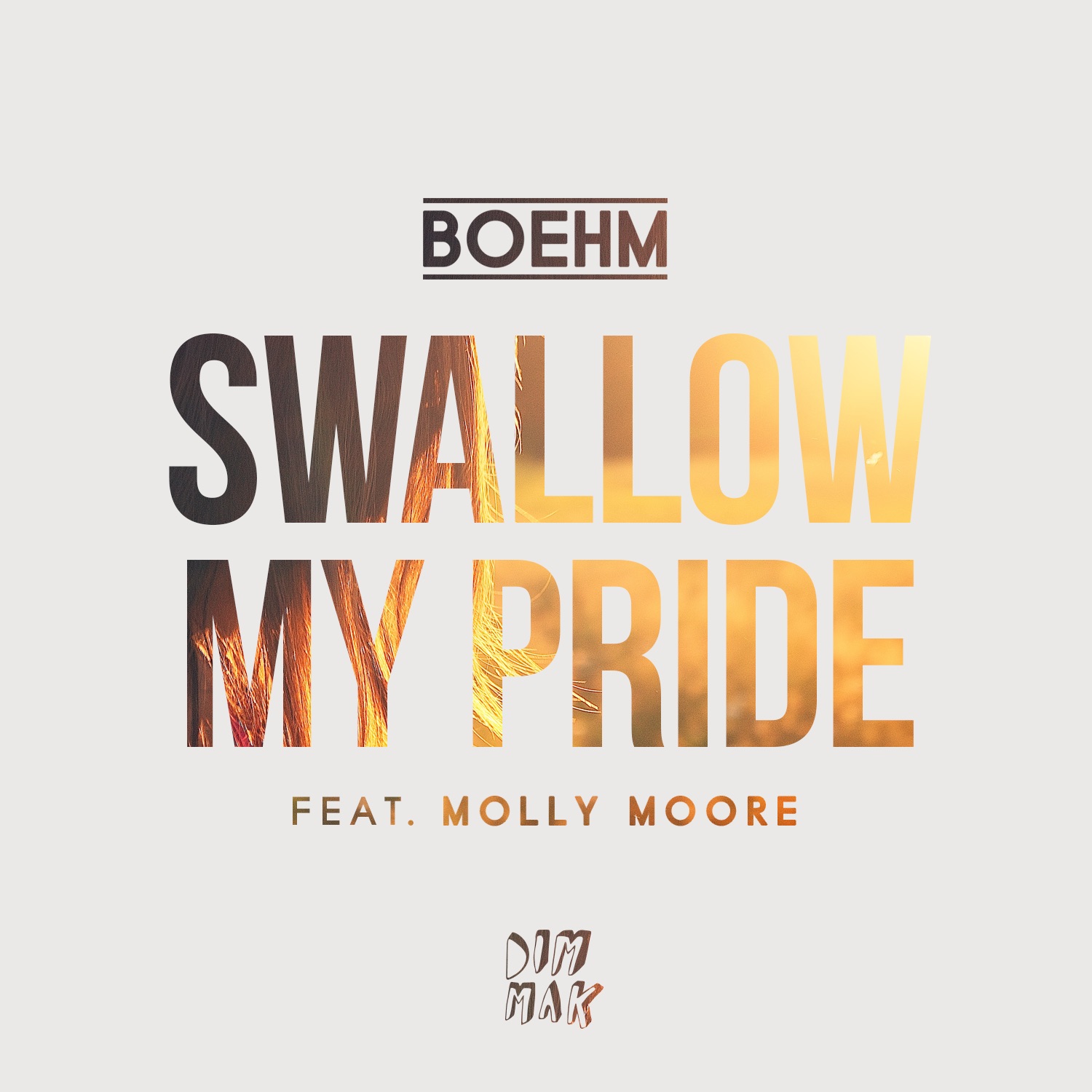 Boehm featuring Molly Moore — Swallow My Pride cover artwork