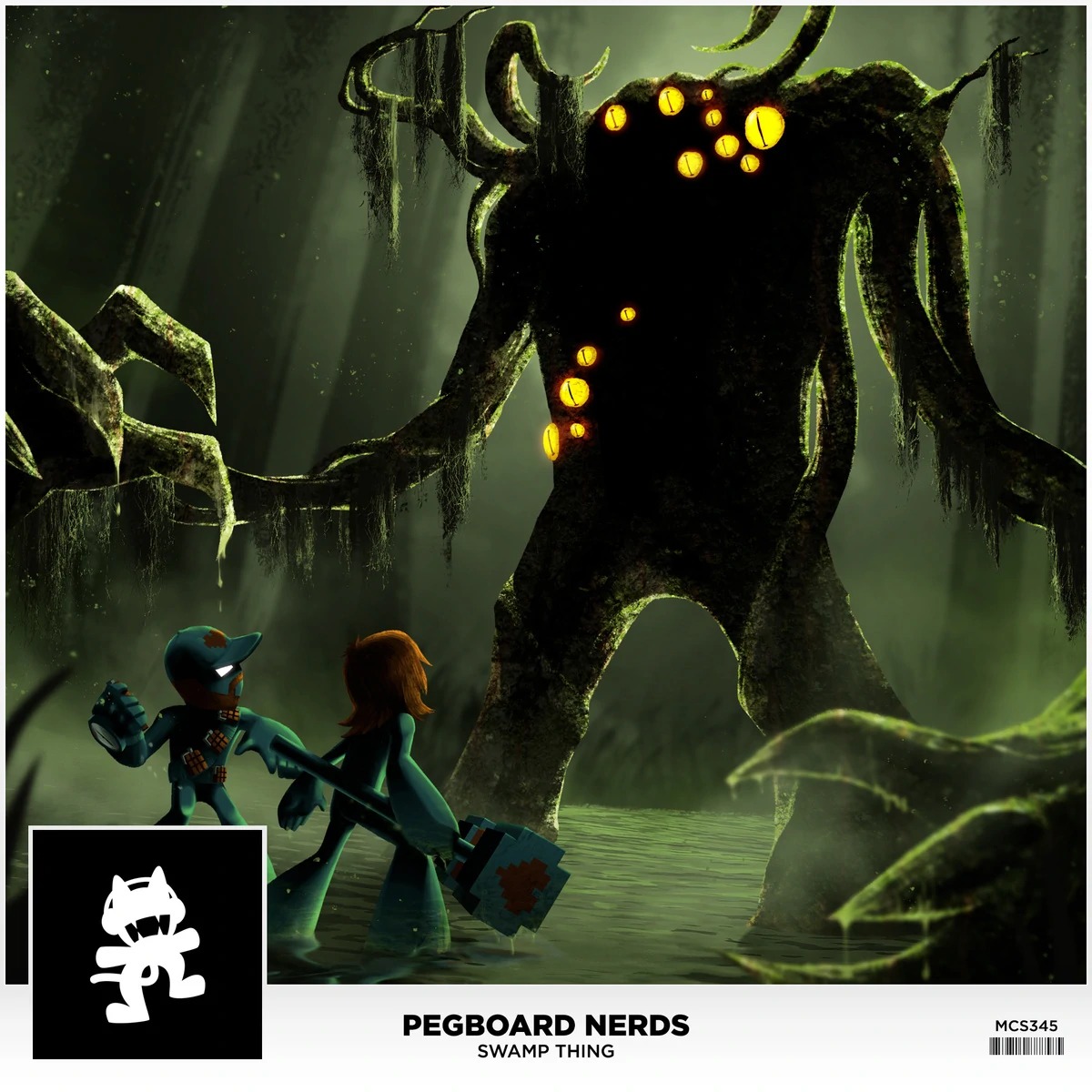 Pegboard Nerds Swamp Thing cover artwork