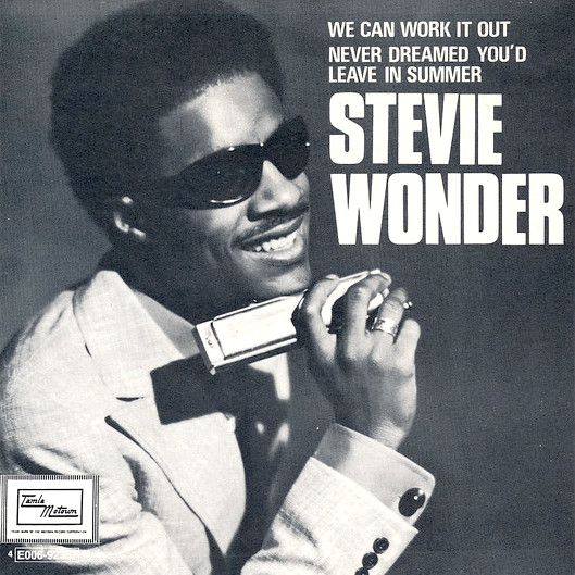 Stevie Wonder We Can Work It Out cover artwork