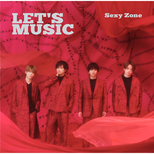 Sexy Zone Let&#039;s Music cover artwork