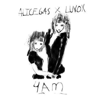 Alice Gas featuring Luvox — 4am cover artwork
