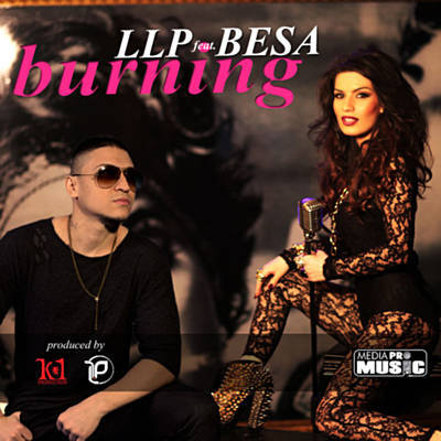 LLP featuring Besa — Burning cover artwork