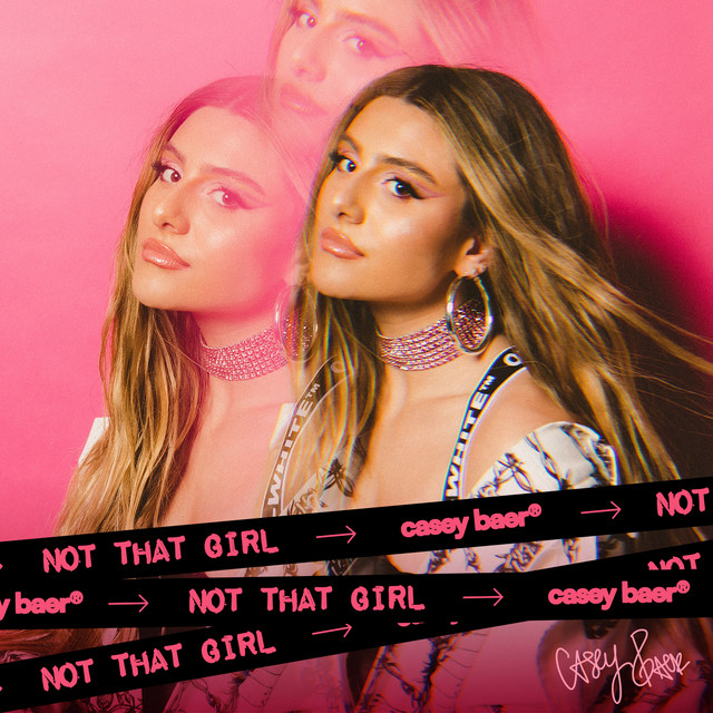 Casey Baer not that girl cover artwork