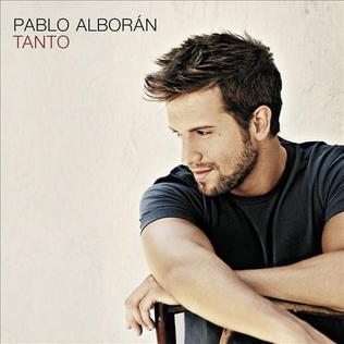 Pablo Alborán Tanto cover artwork