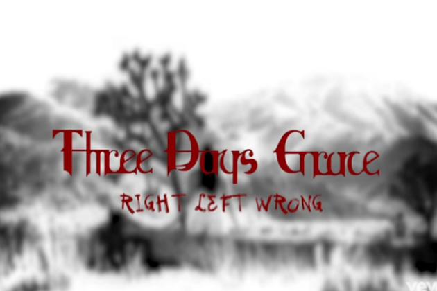 Three Days Grace — Right Left Wrong cover artwork