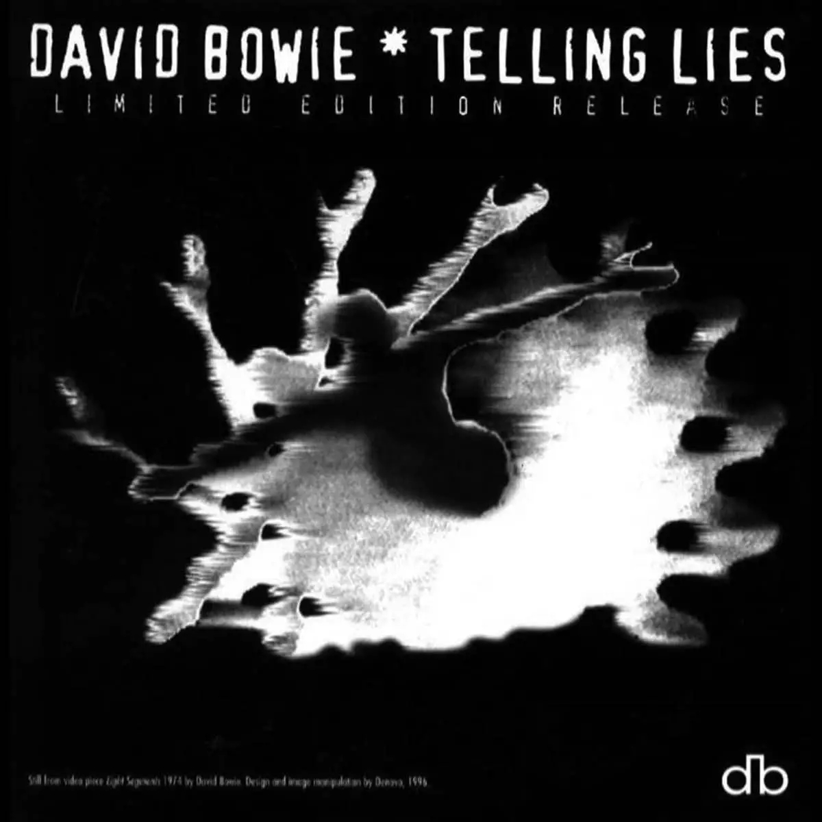 David Bowie — Telling Lies cover artwork