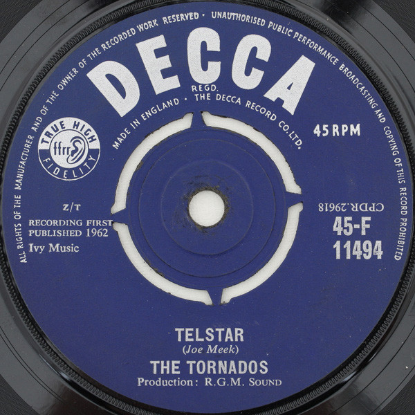 The Tornados Telstar cover artwork