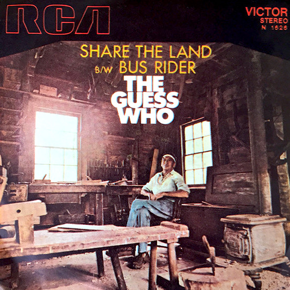 The Guess Who Share the Land cover artwork
