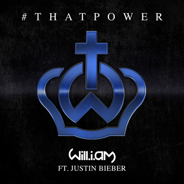 will.i.am ft. featuring Justin Bieber #thatPOWER cover artwork