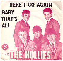 The Hollies — Here I Go Again cover artwork