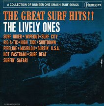 The Lively Ones The Great Surf Hits!! cover artwork