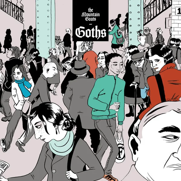 The Mountain Goats Goths cover artwork