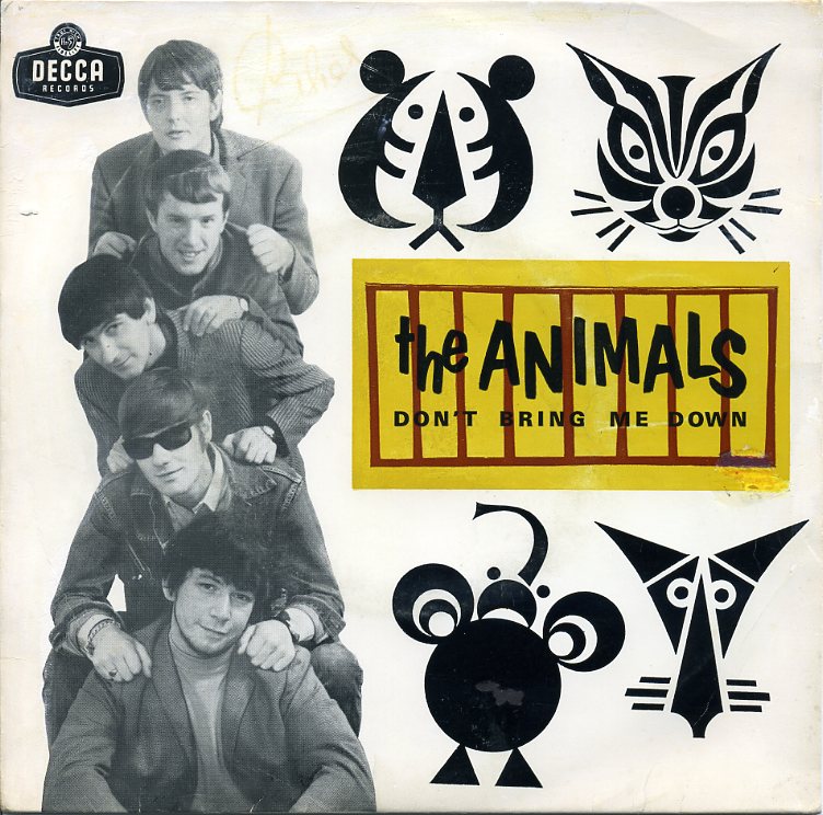 The Animals — Don&#039;t Bring Me Down cover artwork